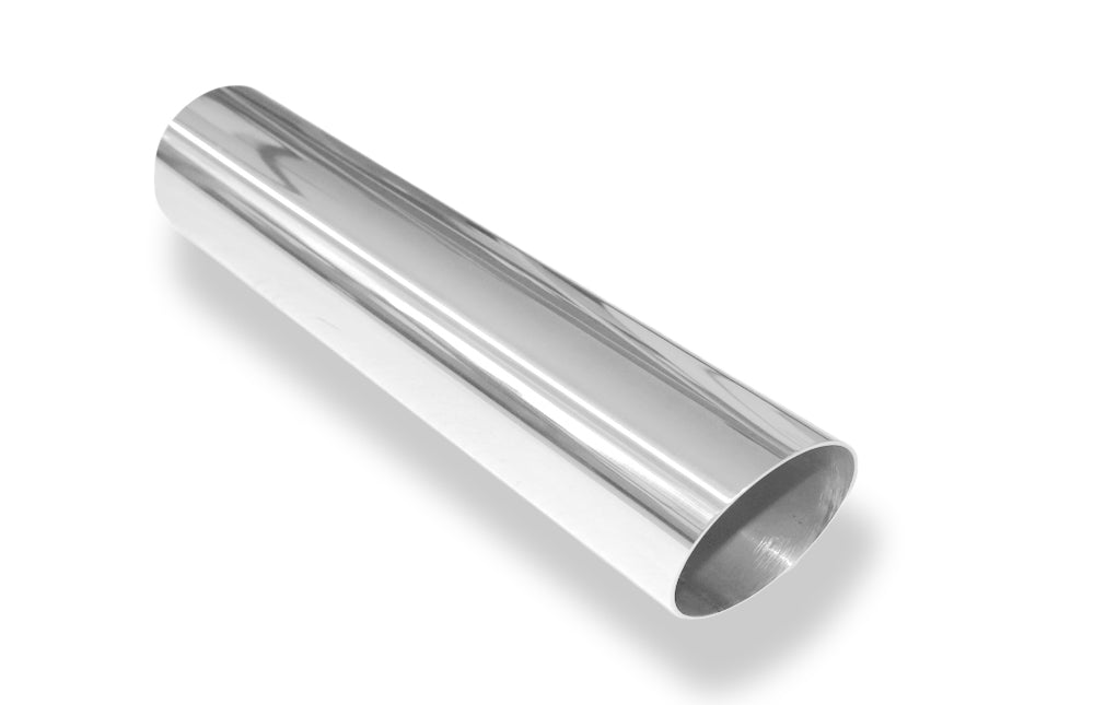 FoxAnschweißendrohr Typ 14 Ø 63 mm / Länge: 300 mm - rund / uneingerollt / 15° abgeschrägt / ohne Absorber