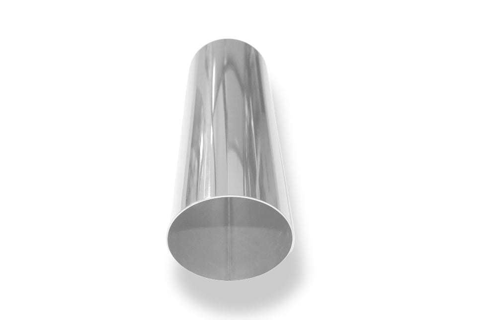 Fox Anschweißendrohr Typ 14 Ø 80 mm / Länge: 300 mm - rund / uneingerollt / 15° abgeschrägt / ohne Absorber