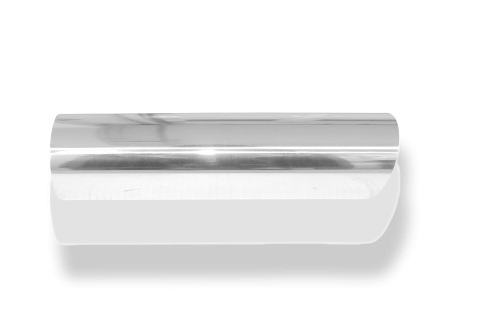 FoxAnschweißendrohr Typ 14 Ø 80 mm / Länge: 300 mm - rund / uneingerollt / 15° abgeschrägt / ohne Absorber