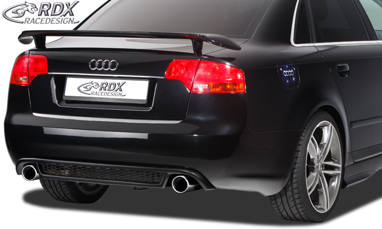 RDX Heckansatz für AUDI A4 B7 Heckschürze Heckblende Mittelteil