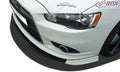 RDX Frontspoilerlippe VARIO-X für MITSUBISHI Lancer Sportback 2008+ Frontlippe Front Ansatz Vorne Spoilerlippe