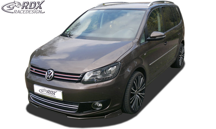 RDX Frontspoilerlippe VARIO-X für VW Touran 1T Facelift (2010-2015) / Caddy 2K (2010-2015) Frontlippe Front Ansatz Vorne Spoilerlippe