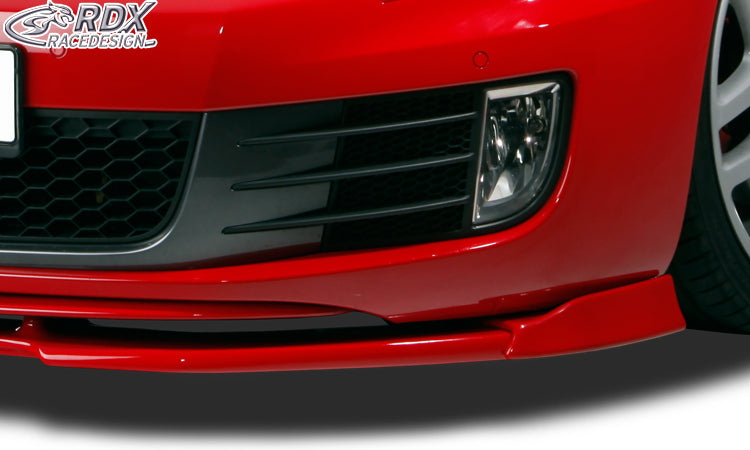 RDX Frontspoilerlippe VARIO-X für VW Golf 6 GTD, GTI Frontlippe Front Ansatz Vorne Spoilerlippe