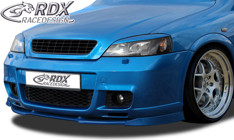 RDX Frontspoilerlippe VARIO-X für OPEL Astra G OPC 2 (Passend an OPC 2 bzw. Fahrzeuge mit OPC 2 Frontstoßstange) Frontlippe Front Ansatz Vorne Spoilerlippe