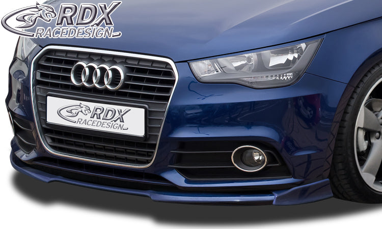 RDX Frontspoilerlippe VARIO-X für AUDI A1 8X & A1 8XA Sportback (-01/2015, nicht S-Line) Frontlippe Front Ansatz Vorne Spoilerlippe
