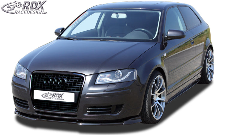 RDX Frontspoilerlippe VARIO-X für AUDI A3 8P 2005-2008 (3türig + Sportback) Frontlippe Front Ansatz Vorne Spoilerlippe