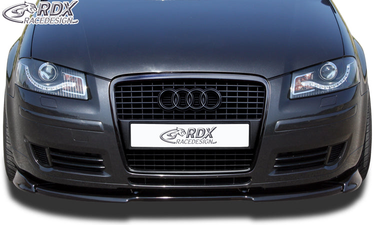 RDX Frontspoilerlippe VARIO-X für AUDI A3 8P 2005-2008 (3türig + Sportback) Frontlippe Front Ansatz Vorne Spoilerlippe