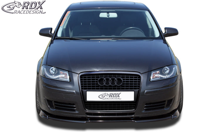 RDX Frontspoilerlippe VARIO-X für AUDI A3 8P 2005-2008 (3türig + Sportback) Frontlippe Front Ansatz Vorne Spoilerlippe