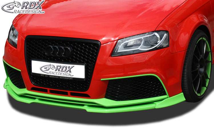 RDX Frontspoilerlippe VARIO-X für AUDI RS3 8P 2011+ (3türig + Sportback) Frontlippe Front Ansatz Vorne Spoilerlippe