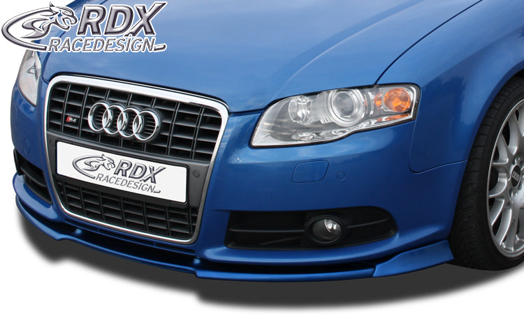 RDX Frontspoilerlippe VARIO-X für AUDI A4 8E B7 (S-Line Frontstoßstange) Frontlippe Front Ansatz Vorne Spoilerlippe