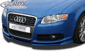RDX Frontspoilerlippe VARIO-X für AUDI A4 8E B7 (S-Line Frontstoßstange) Frontlippe Front Ansatz Vorne Spoilerlippe