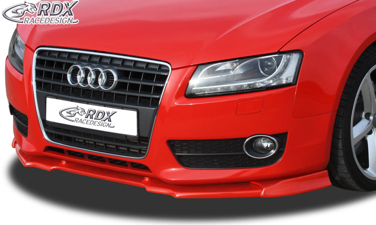 RDX Frontspoilerlippe VARIO-X für AUDI A5 -2011 (Coupe + Cabrio + Sportback, Normale Frontstoßstange) Frontlippe Front Ansatz Vorne Spoilerlippe