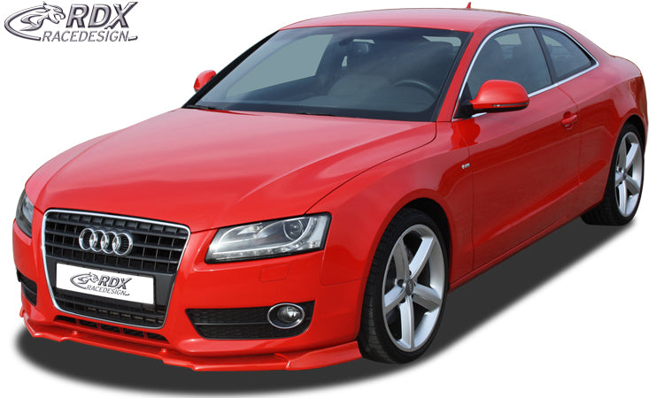 RDX Frontspoilerlippe VARIO-X für AUDI A5 -2011 (Coupe + Cabrio + Sportback, Normale Frontstoßstange) Frontlippe Front Ansatz Vorne Spoilerlippe