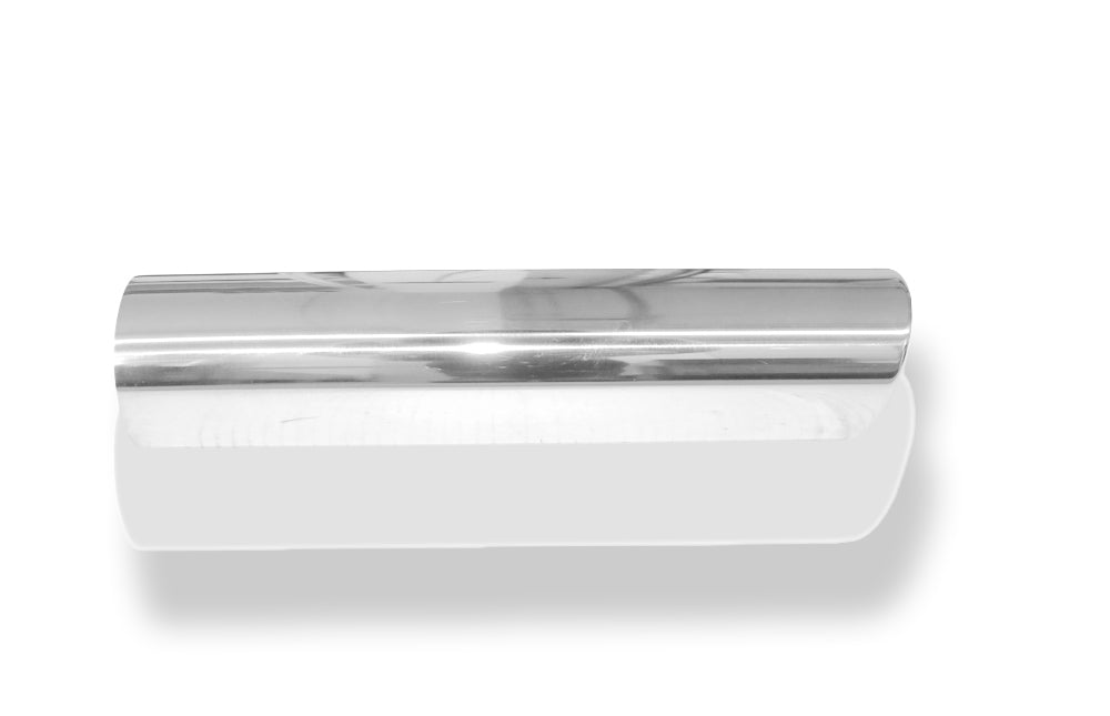 FoxAnschweißendrohr Typ 17 Ø 76 mm / Länge: 300 mm - rund / eingerollt / 15° abgeschrägt / mit Absorber