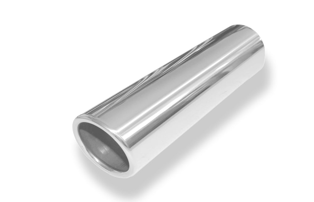 FoxAnschweißendrohr Typ 16 Ø 76 mm / Länge: 300 mm  - rund / eingerollt / 15° abgeschrägt / ohne Absorber