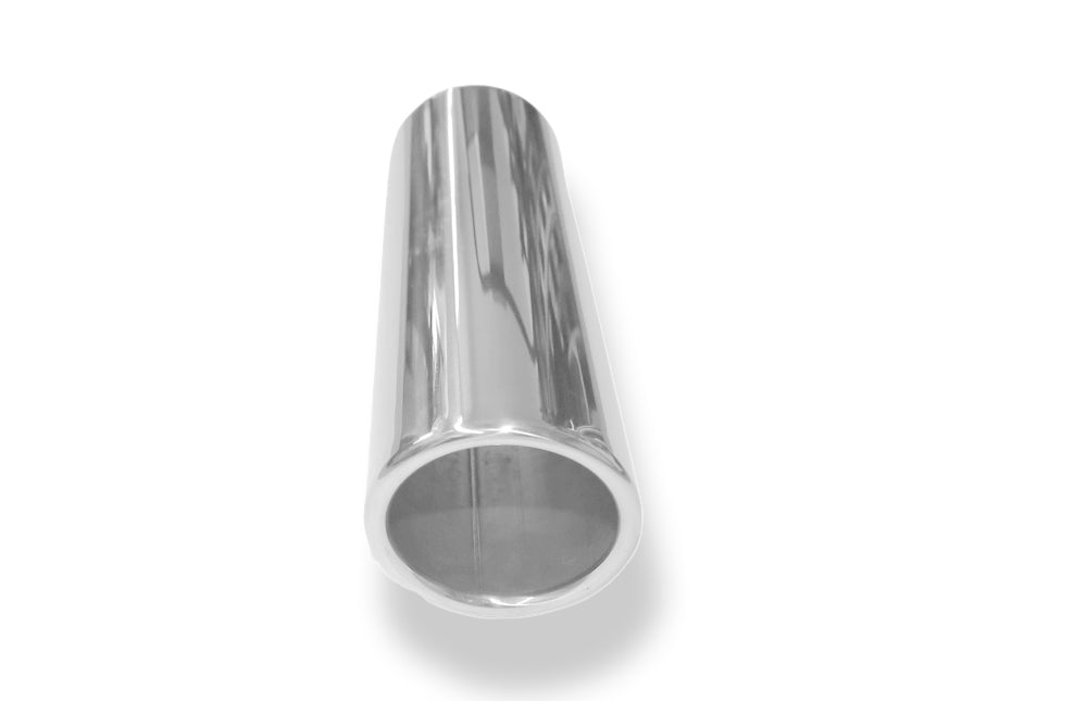 Fox Anschweißendrohr Typ 16 Ø 80 mm / Länge: 300 mm  - rund / eingerollt / 15° abgeschrägt / ohne Absorber