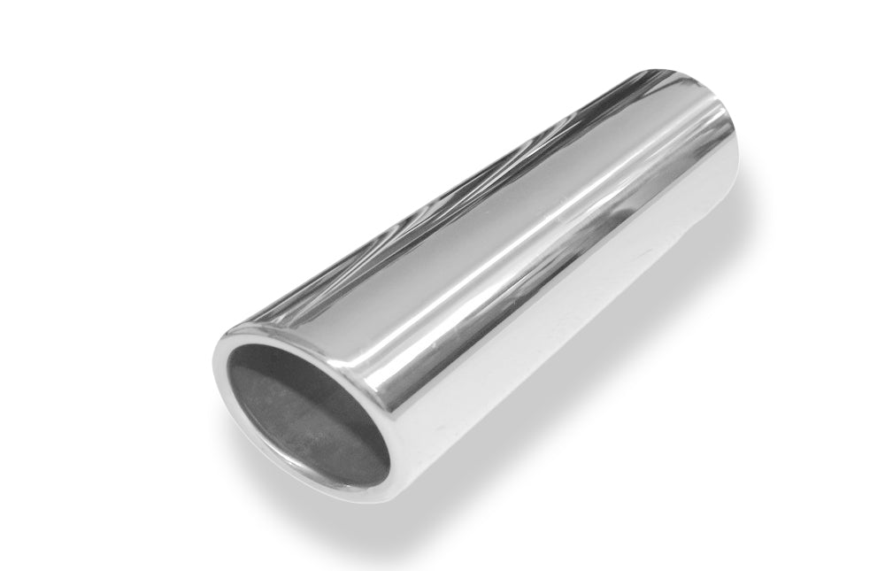 FoxAnschweißendrohr Typ 16 Ø 80 mm / Länge: 300 mm  - rund / eingerollt / 15° abgeschrägt / ohne Absorber