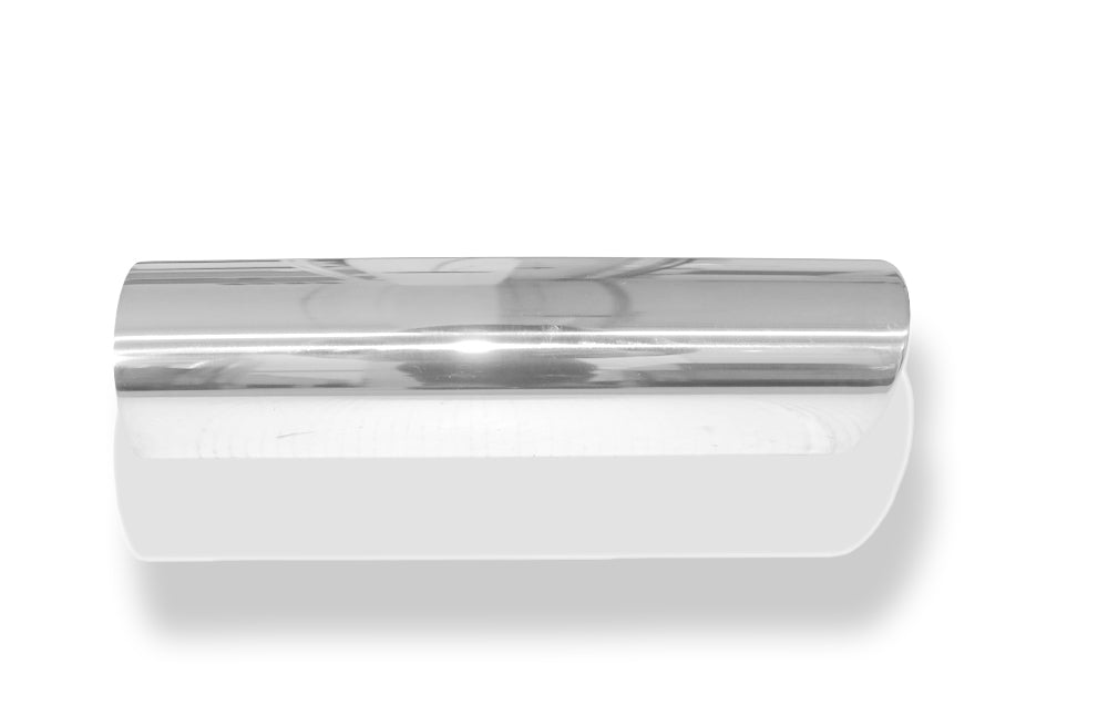 FoxAnschweißendrohr Typ 16 Ø 80 mm / Länge: 300 mm  - rund / eingerollt / 15° abgeschrägt / ohne Absorber