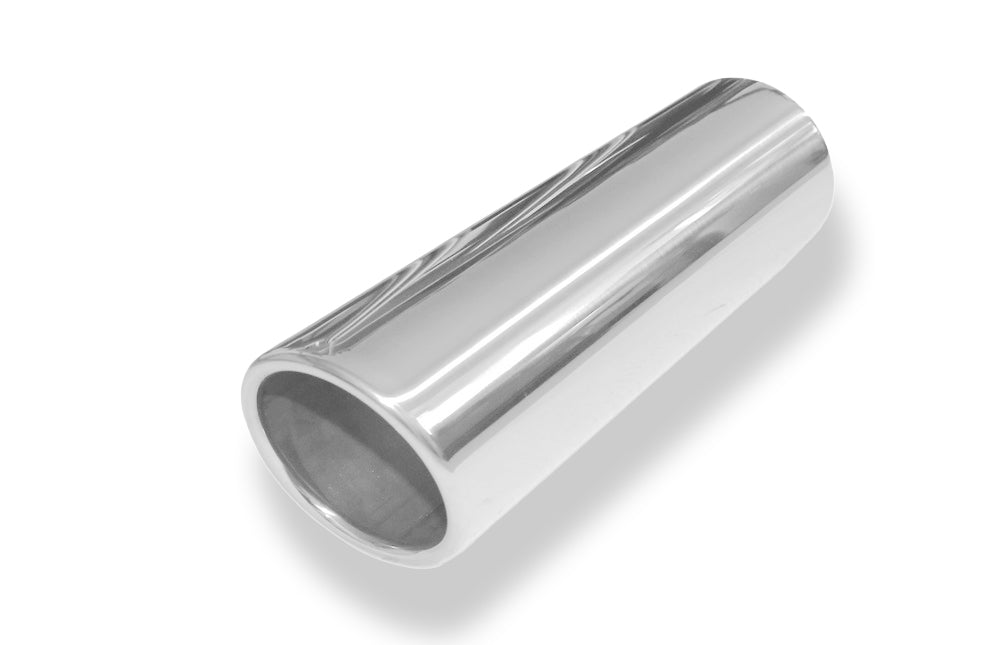 FoxAnschweißendrohr Typ 16 Ø 90 mm / Länge: 300 mm - rund / eingerollt / 15° abgeschrägt / ohne Absorber