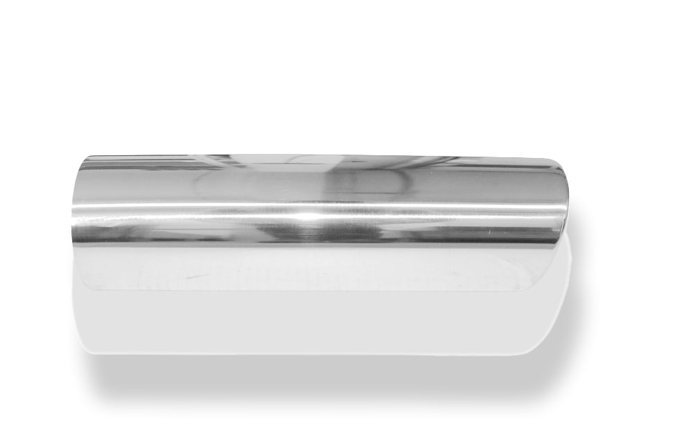 FoxAnschweißendrohr Typ 17 Ø 90 mm / Länge: 300 mm - rund / eingerollt / 15° abgeschrägt / mit Absorber