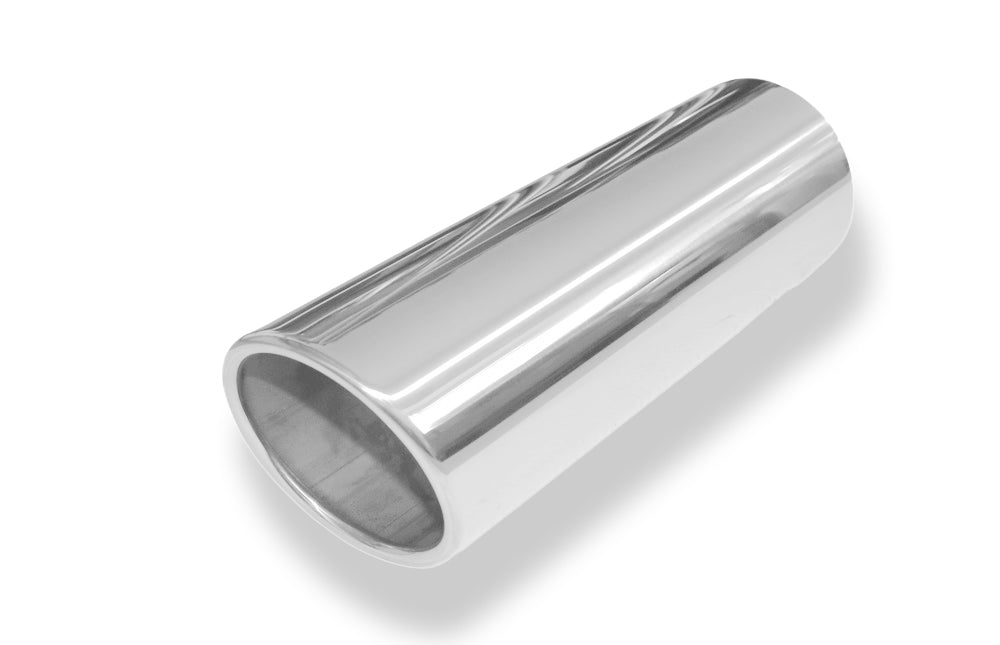 FoxAnschweißendrohr Typ 16 Ø 100 mm / Länge: 300 mm  - rund / eingerollt / 15° abgeschrägt / ohne Absorber