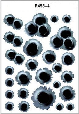 Einschussloch Auto-Aufkleber – Bullet Hole Sticker