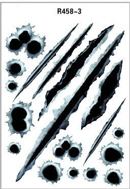 Einschussloch Auto-Aufkleber – Bullet Hole Sticker