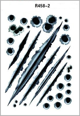Einschussloch Auto-Aufkleber – Bullet Hole Sticker