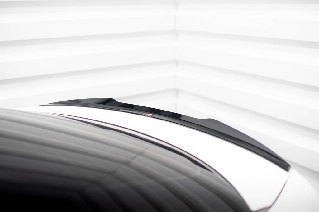 Maxton Design Spoiler CAP passend für Kia Stinger GT / GT-Line / Standard Mk1 schwarz Hochglanz