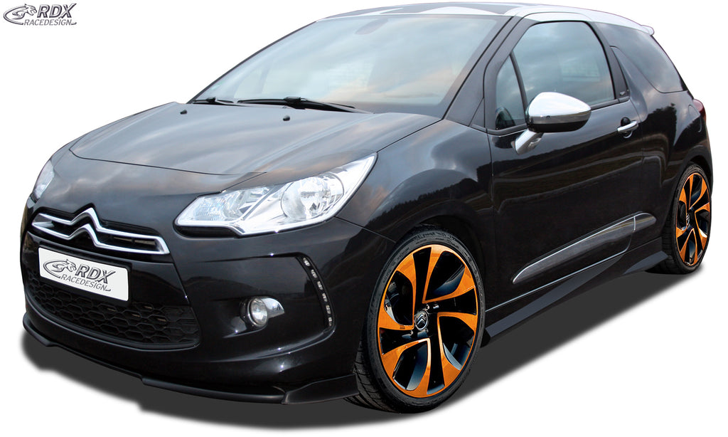 RDX Frontspoilerlippe VARIO-X für CITROEN DS3 (2010-2016) Frontlippe Front Ansatz Vorne Spoilerlippe