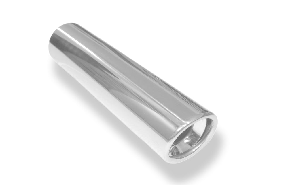 FoxAnschweißendrohr Typ 17 Ø 70 mm / Länge: 300 mm - rund / eingerollt / 15° abgeschrägt / mit Absorber