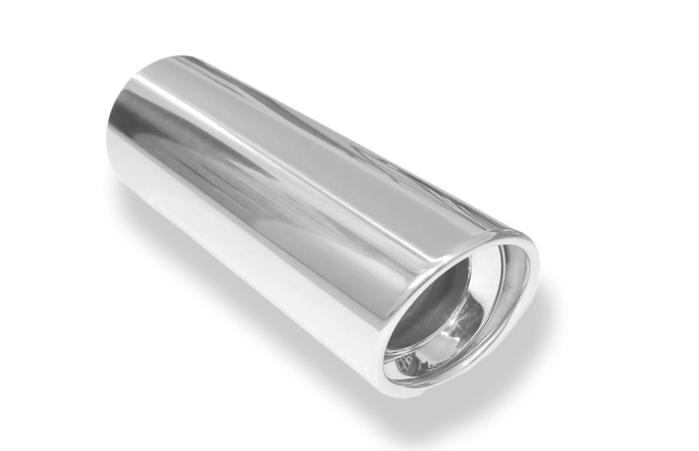 FoxAnschweißendrohr Typ 17 Ø 100 mm / Länge: 300 mm  - rund / eingerollt / 15° abgeschrägt / mit Absorber