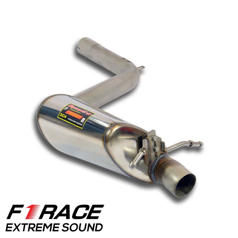 Supersprint Endschalldämpfer Links -F1 Race- für Mercedes AMG MERCEDES C204 C AMG Coupè (2011–2012)