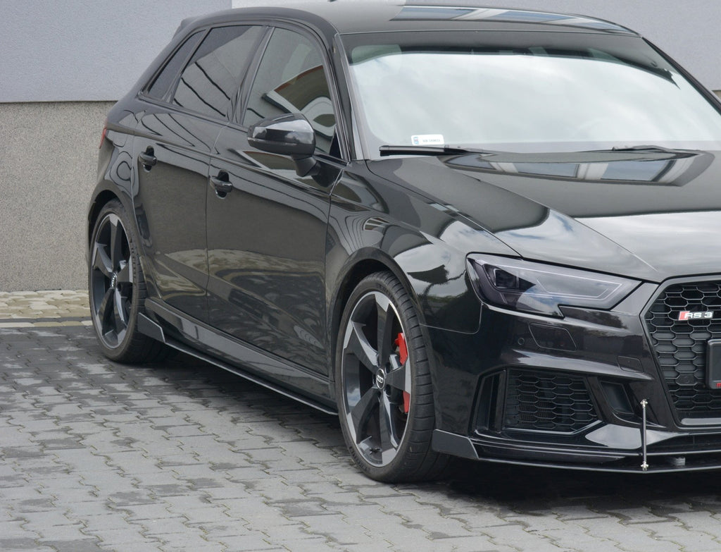 Maxton Design Sport Street+ Seitenschweller Leisten V.2 passend für Audi RS3 Sportback 8V Facelift