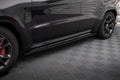 Maxton Design Street+ Seitenschweller Leisten passend für Jeep Grand Cherokee SRT WK2 Facelift schwarz Hochglanz
