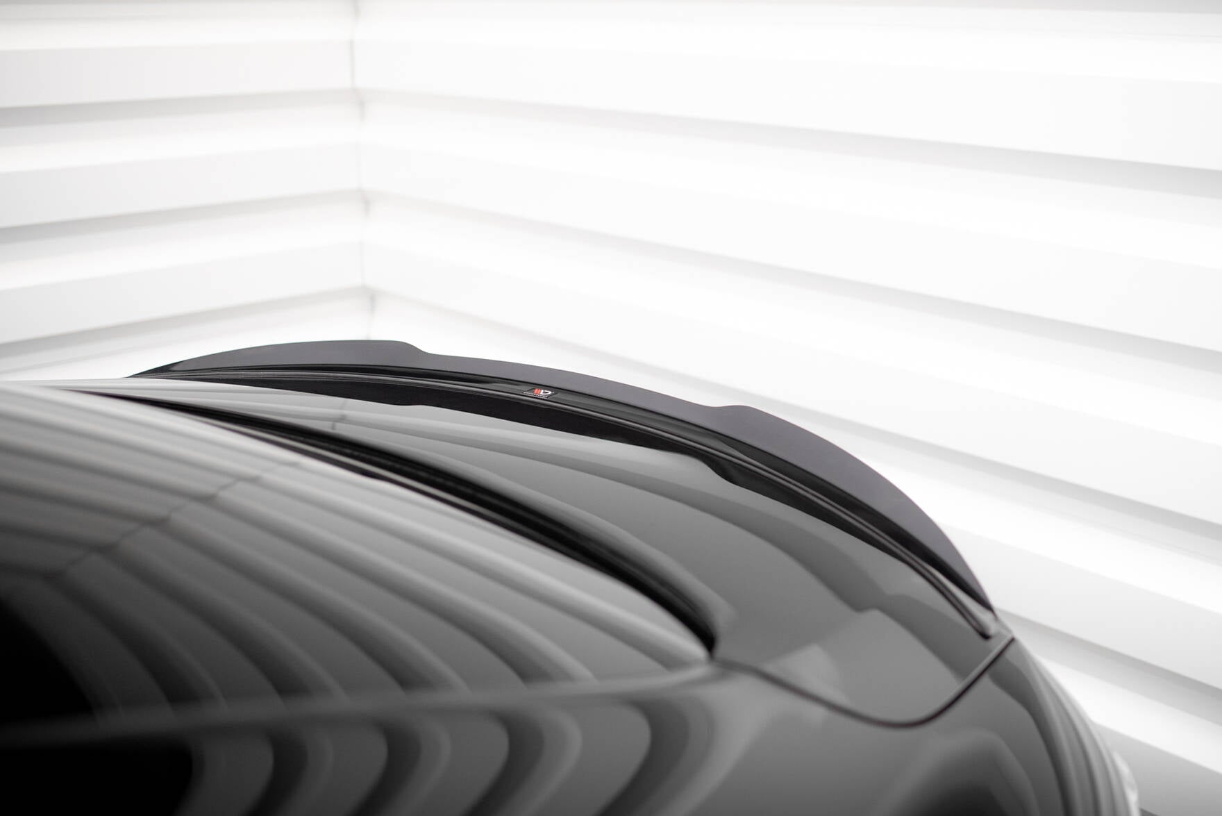 Maxton Design Spoiler CAP passend für Mercedes-Benz E-Klasse W213 Coupe (C238) AMG-Line / 53 AMG schwarz Hochglanz