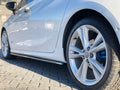 Maxton Design Street+ Seitenschweller Leisten passend für OPEL ASTRA K OPC-LINE schwarz Hochglanz