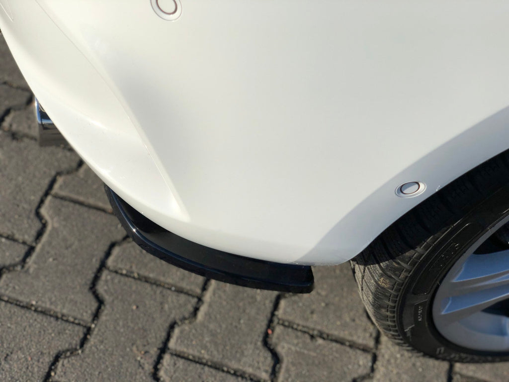 Maxton Design Heck Ansatz Flaps Diffusor passend für OPEL ASTRA K OPC-LINE schwarz Hochglanz