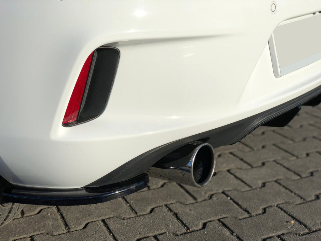 Maxton Design Heck Ansatz Flaps Diffusor passend für OPEL ASTRA K OPC-LINE schwarz Hochglanz