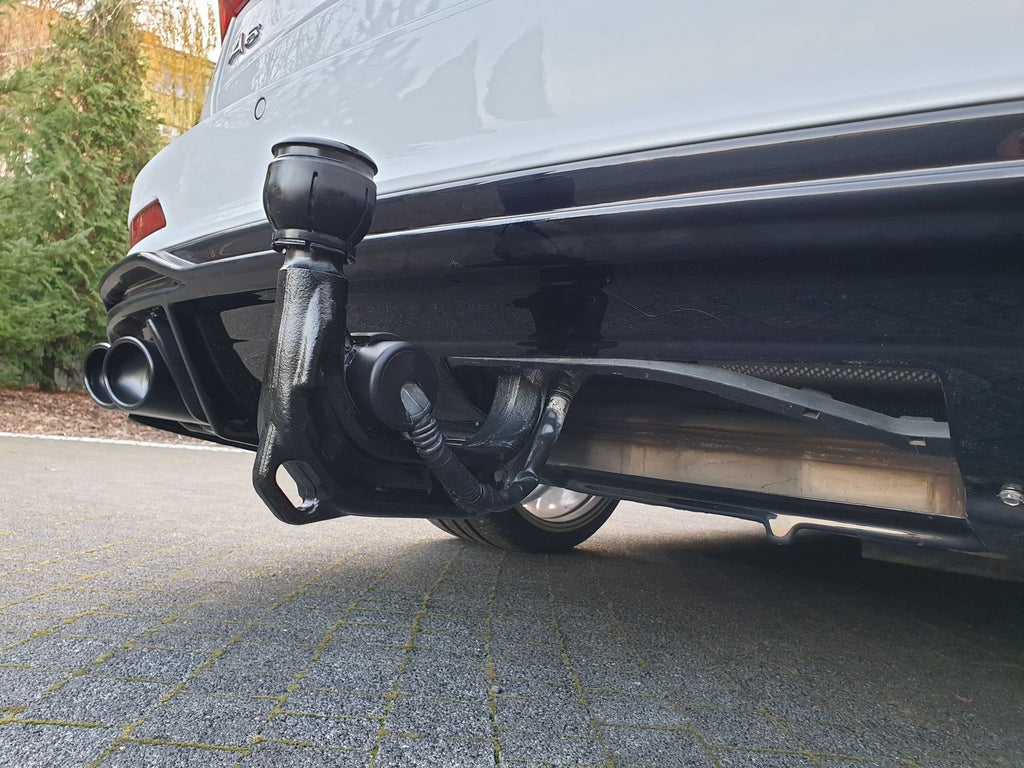 Maxton Design Diffusor Heck Ansatz + Endrohre für Audi A6 S-Line / S6 C8 / C8 Facelift