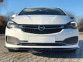 Maxton Design Street+ Spoilerlippe Front Ansatz V.1 passend für OPEL ASTRA K OPC-LINE schwarz Hochglanz