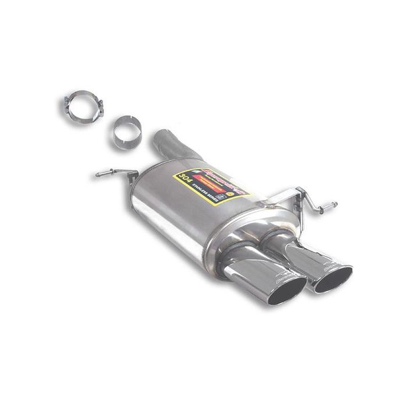 Supersprint Endschalldämpfer 100% Edelstahl OO 100x75 für BMW 7er BMW E65 (2002–2005) | ABE - eintragungsfrei