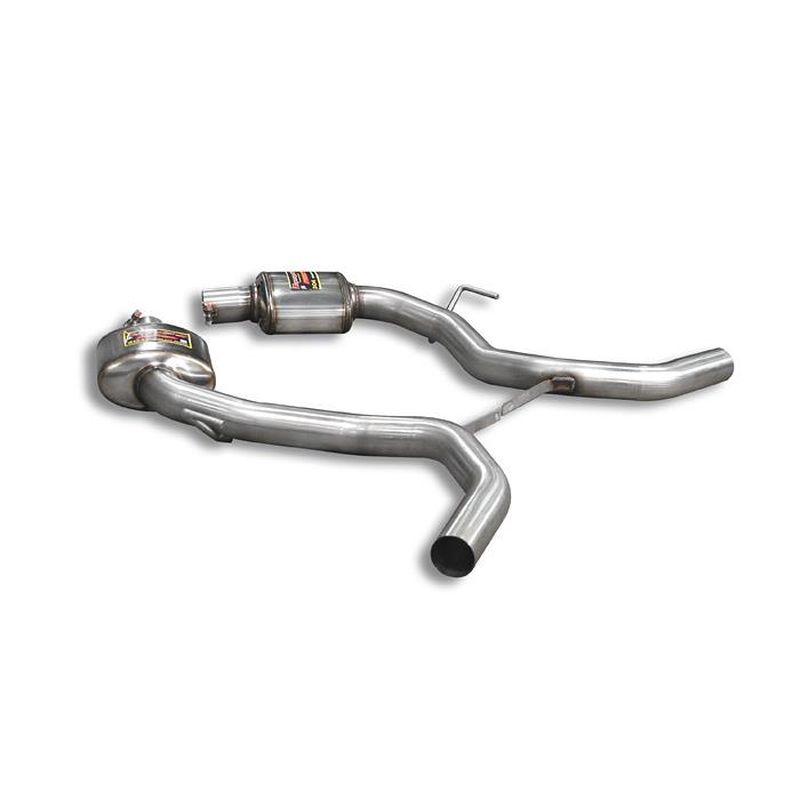 Supersprint Mittelschalldämpfer Rechts + Links für Mercedes R230 SL (2001–2012)
