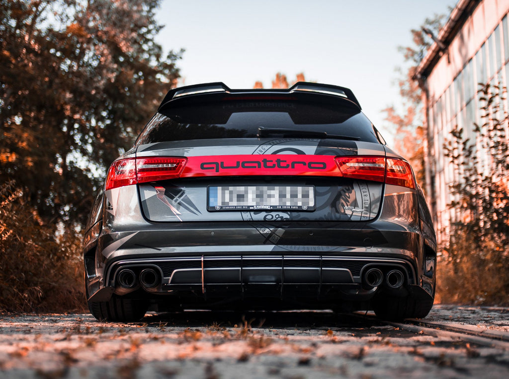 Maxton Design Spoiler Audi S6 / A6 S-Line C7 / C7 FL Avant für Audi A6