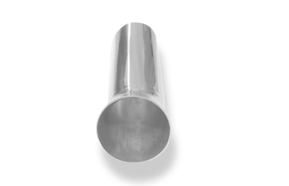 Fox Anschweißendrohr Typ 18 Ø 70 mm / Länge: 300 mm - rund / uneingerollt / FOX-Design / ohne Absorber