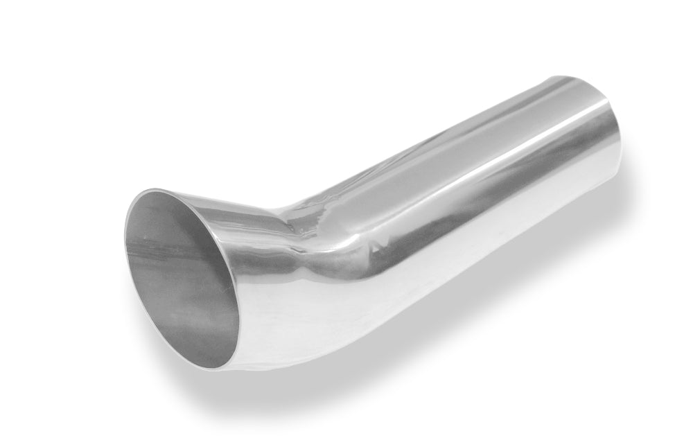 FoxAnschweißendrohr Typ 18 Ø 70 mm / Länge: 300 mm - rund / uneingerollt / FOX-Design / ohne Absorber