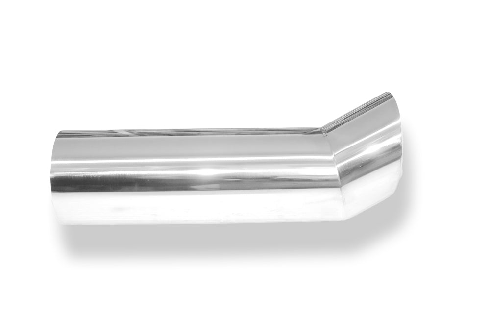 FoxAnschweißendrohr Typ 18 Ø 90 mm / Länge: 300 mm - rund / uneingerollt / FOX-Design / ohne Absorber