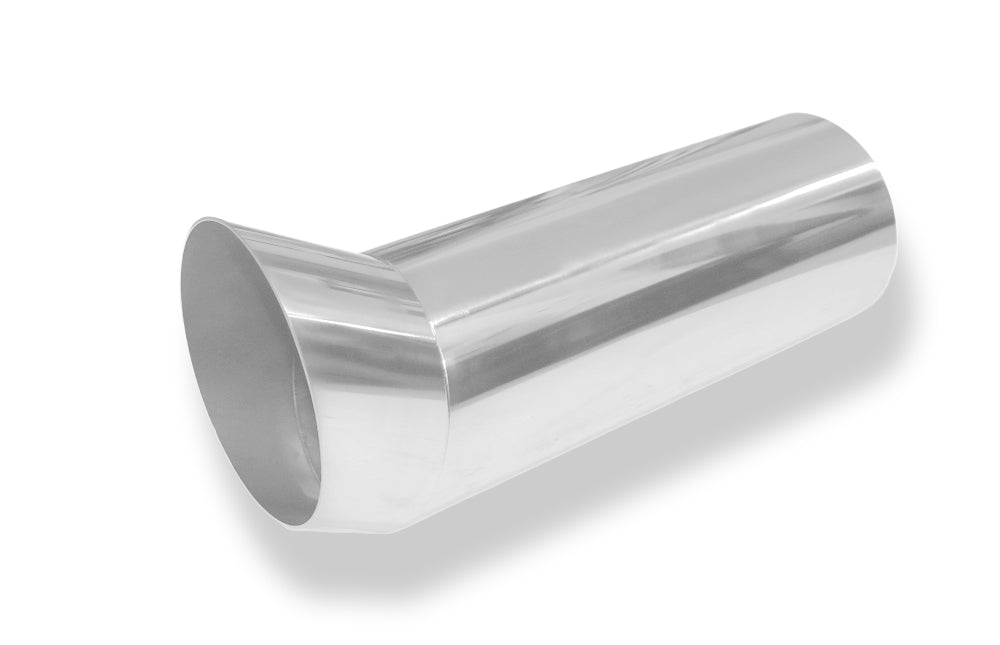 FoxAnschweißendrohr Typ 18 Ø 100 mm / Länge: 300 mm - rund / uneingerollt / FOX-Design / ohne Absorber