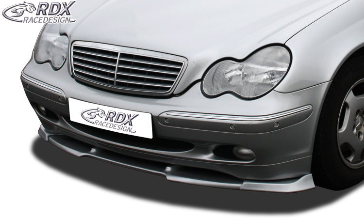 RDX Frontspoilerlippe VARIO-X für MERCEDES C-Klasse W203 -03/2004 (Passend an Classic/Elegance Stoßstange) Frontlippe Front Ansatz Vorne Spoilerlippe