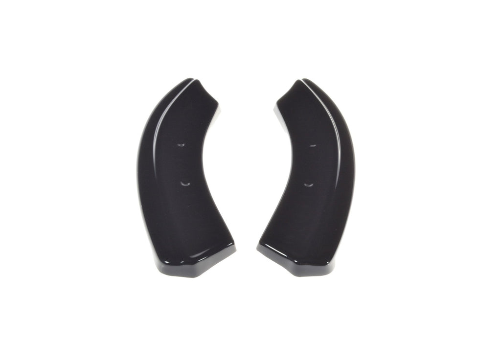 Maxton Design Heck Ansatz Flaps Diffusor passend für Ford Fiesta ST Mk6 schwarz Hochglanz